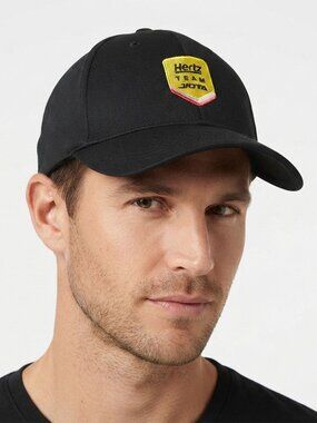 Hertz Team JOTA Black Baseball Hat Cap Embroidered Logo Motorsport Racing Appare